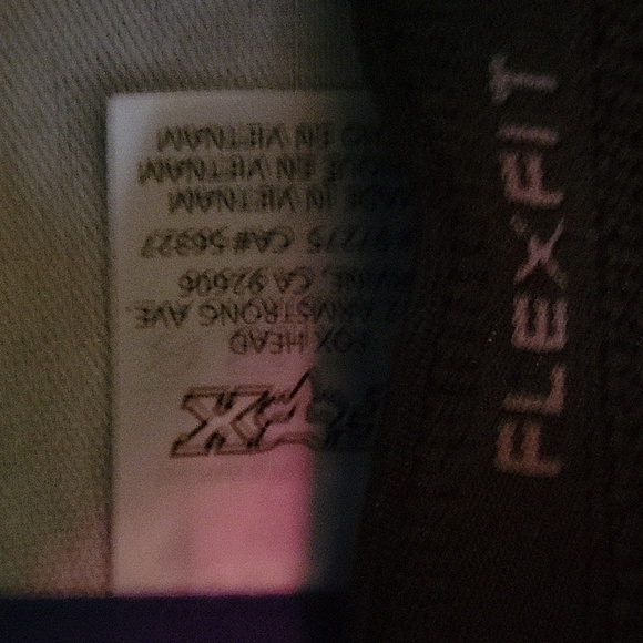 Fox Racing Flex Fit Blue Baseball Hat - Picture 4 of 4